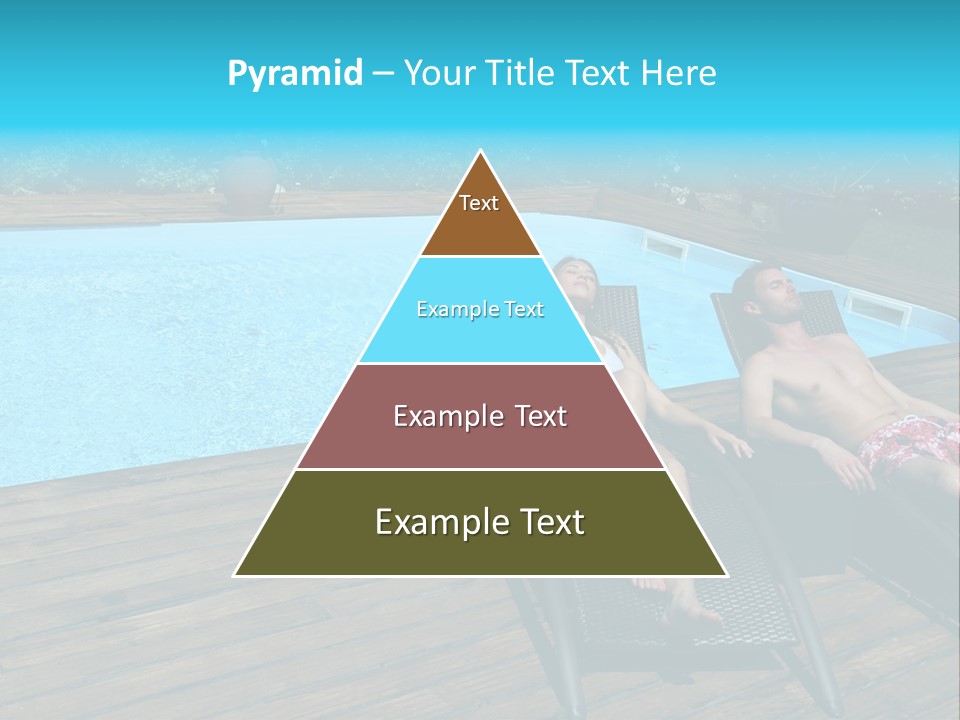 Swimming Pool Property Embracing PowerPoint Template