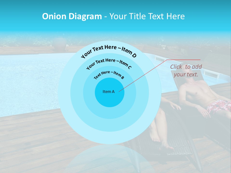 Swimming Pool Property Embracing PowerPoint Template