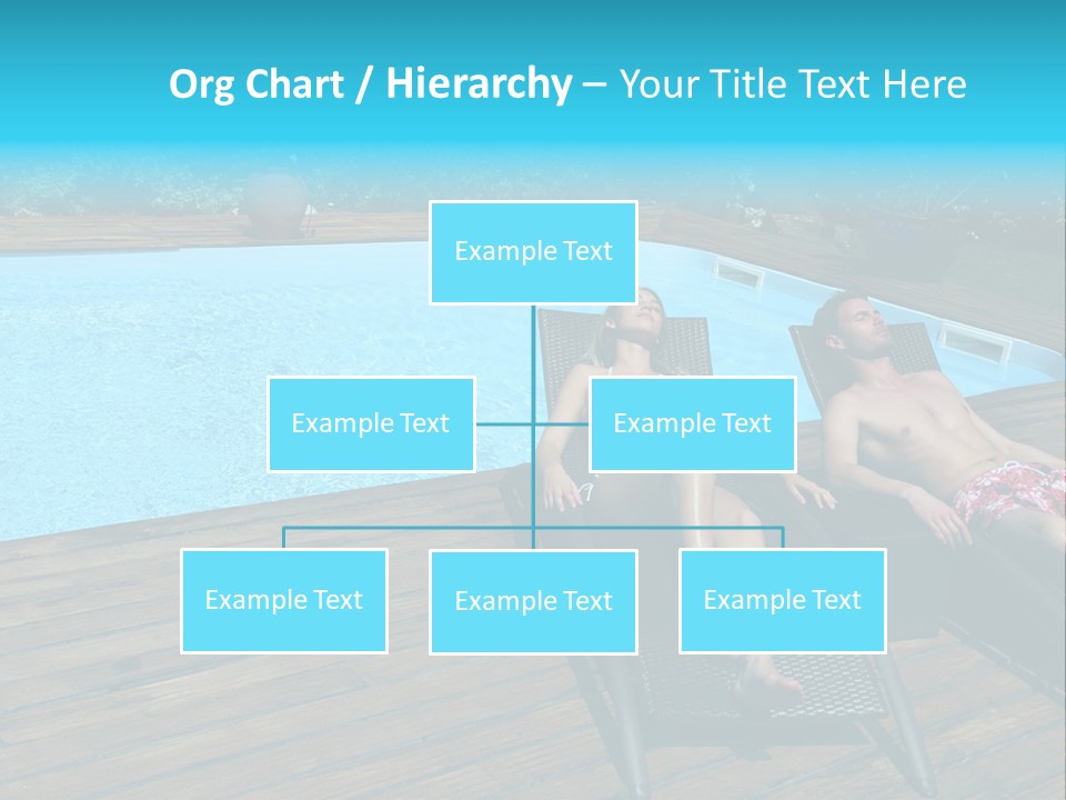 Swimming Pool Property Embracing PowerPoint Template