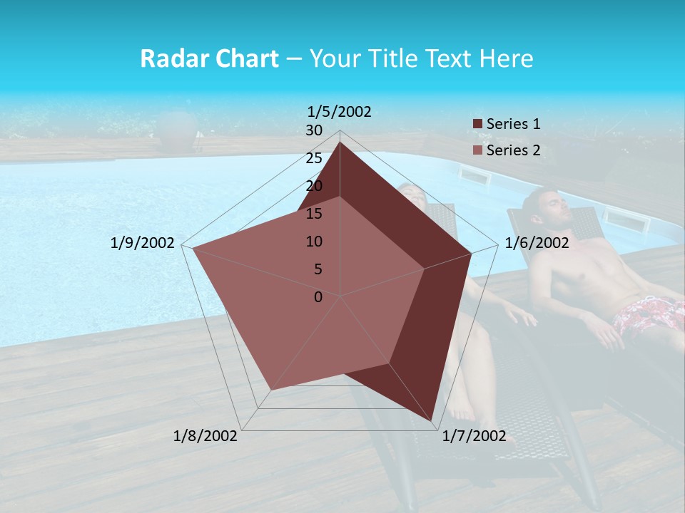 Swimming Pool Property Embracing PowerPoint Template