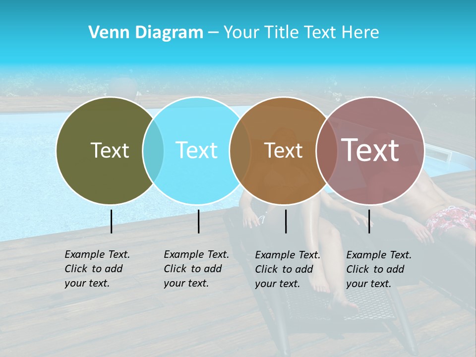 Swimming Pool Property Embracing PowerPoint Template