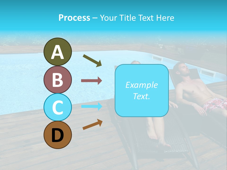 Swimming Pool Property Embracing PowerPoint Template
