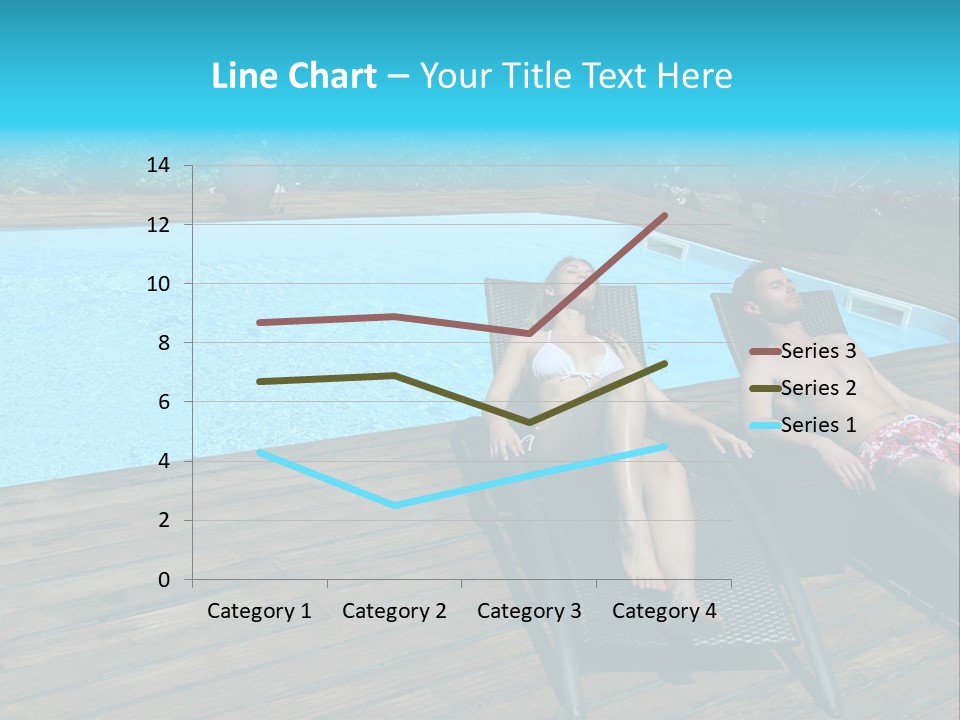 Swimming Pool Property Embracing PowerPoint Template