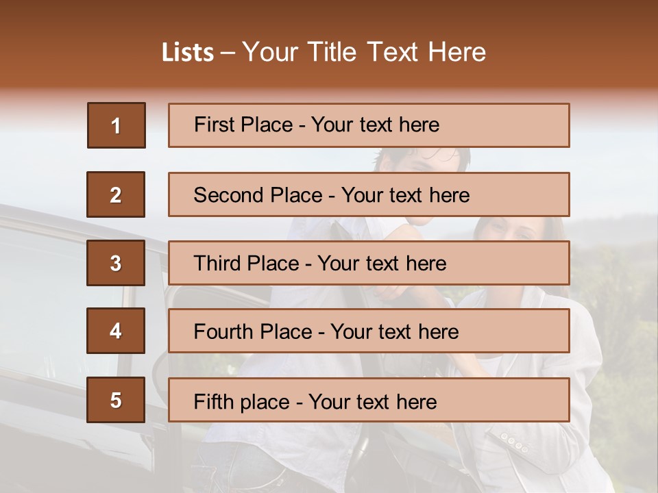 Man Door Weekend PowerPoint Template