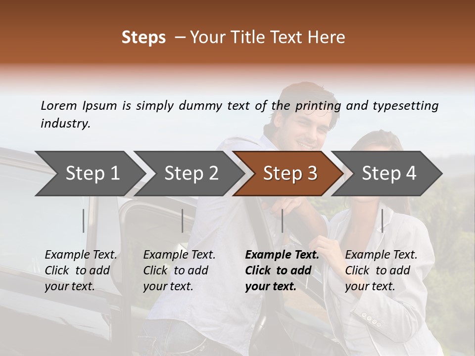 Man Door Weekend PowerPoint Template