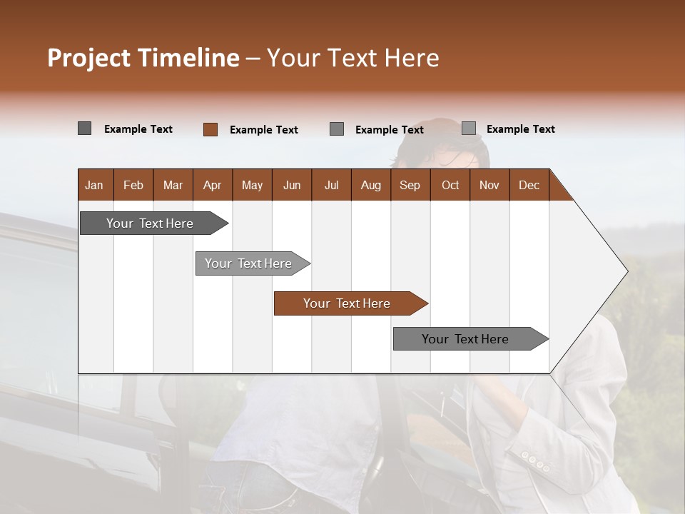 Man Door Weekend PowerPoint Template