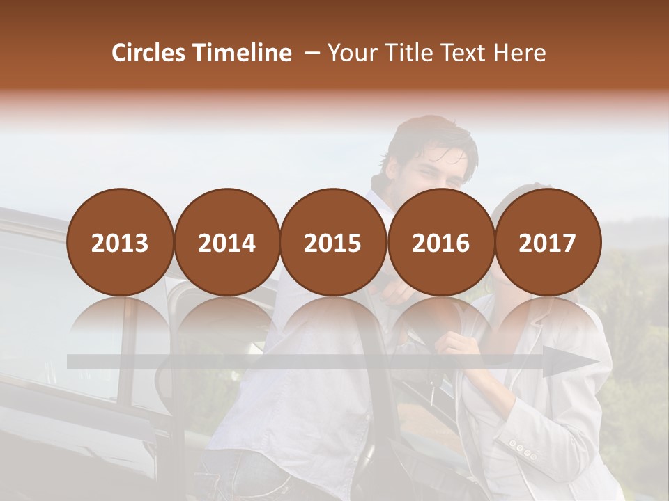 Man Door Weekend PowerPoint Template