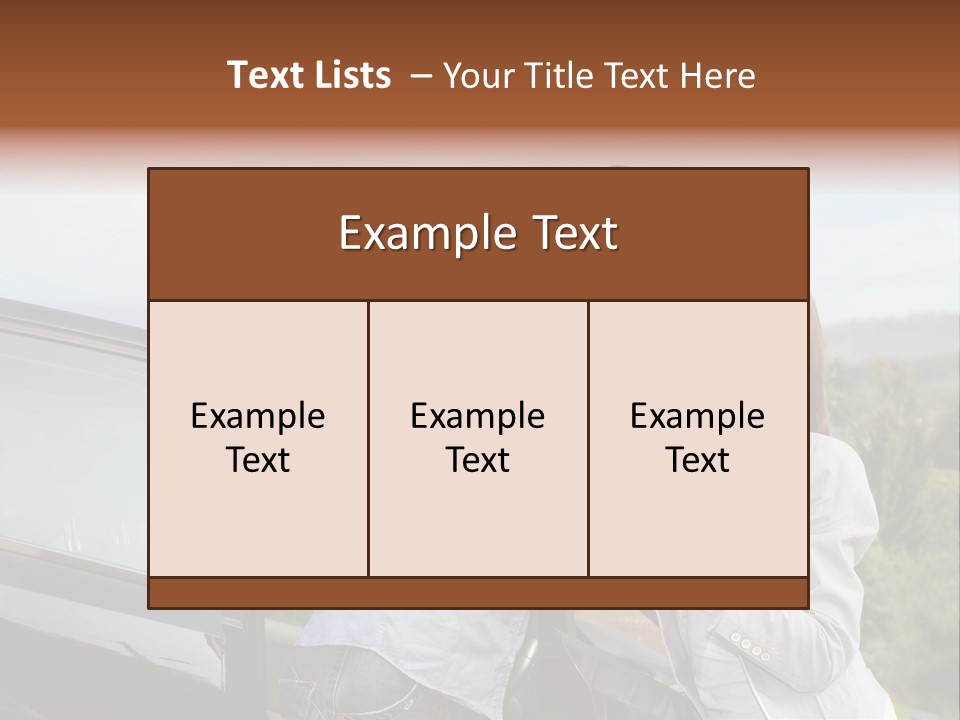 Man Door Weekend PowerPoint Template
