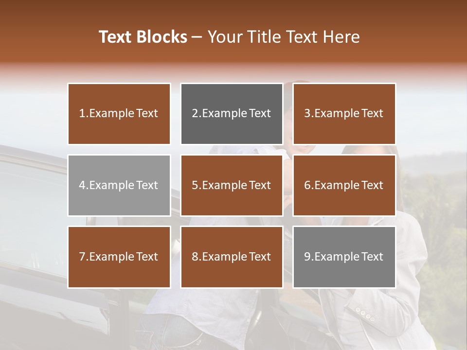 Man Door Weekend PowerPoint Template