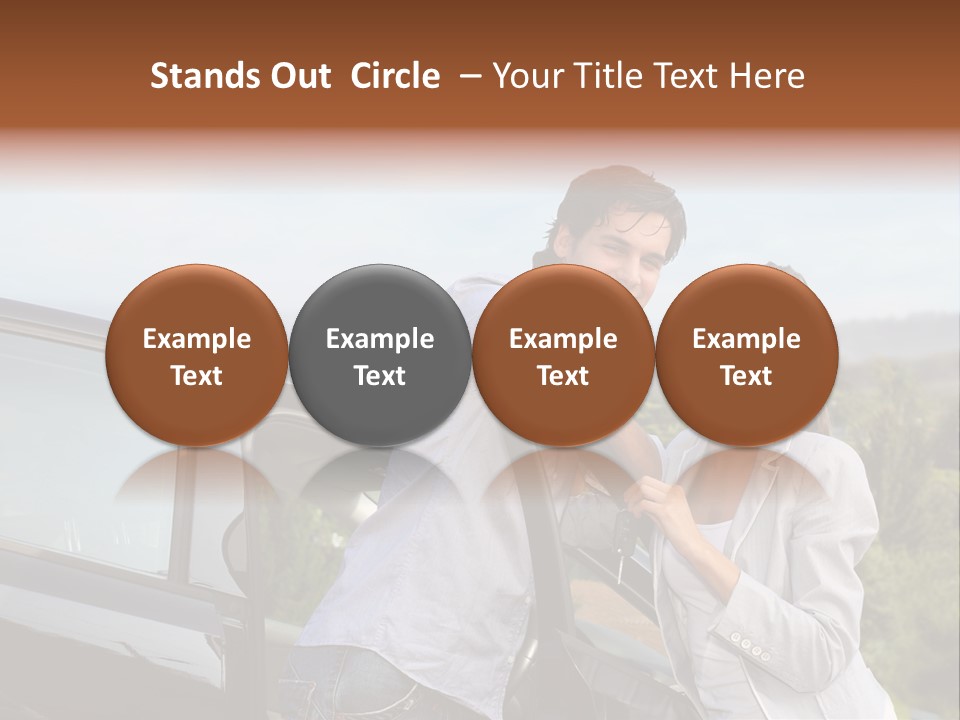 Man Door Weekend PowerPoint Template