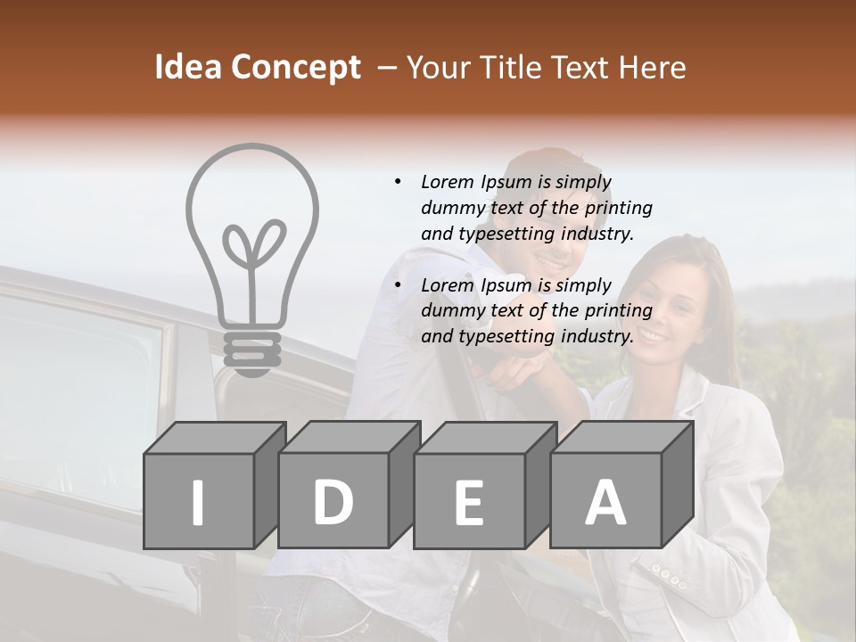 Man Door Weekend PowerPoint Template