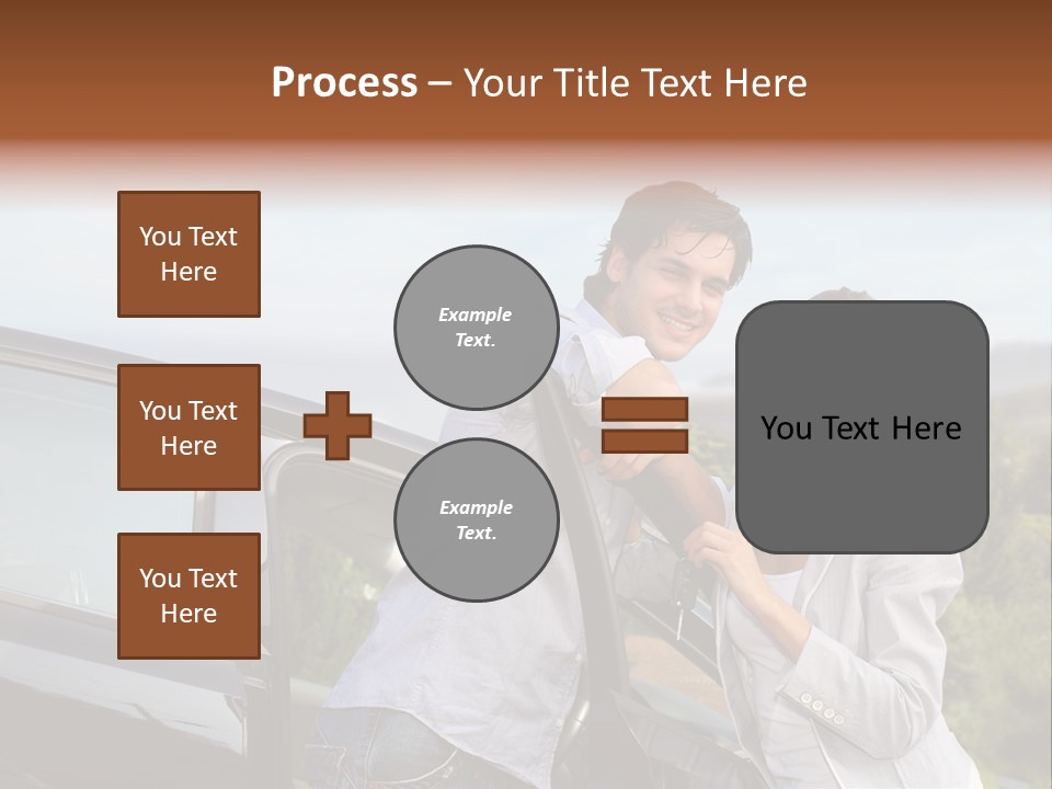 Man Door Weekend PowerPoint Template