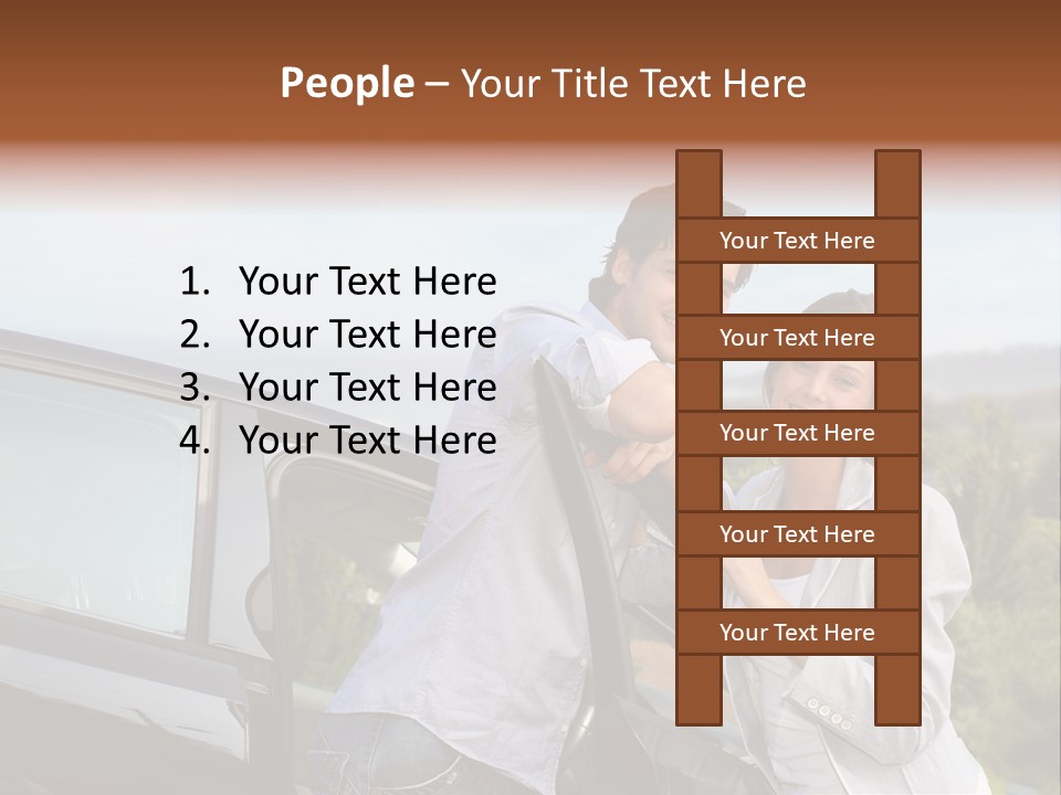 Man Door Weekend PowerPoint Template