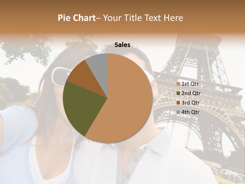 Smiling Couple Fun PowerPoint Template