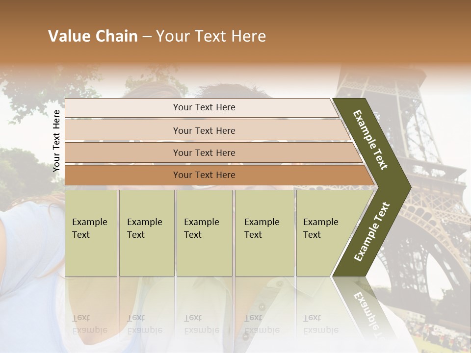 Smiling Couple Fun PowerPoint Template