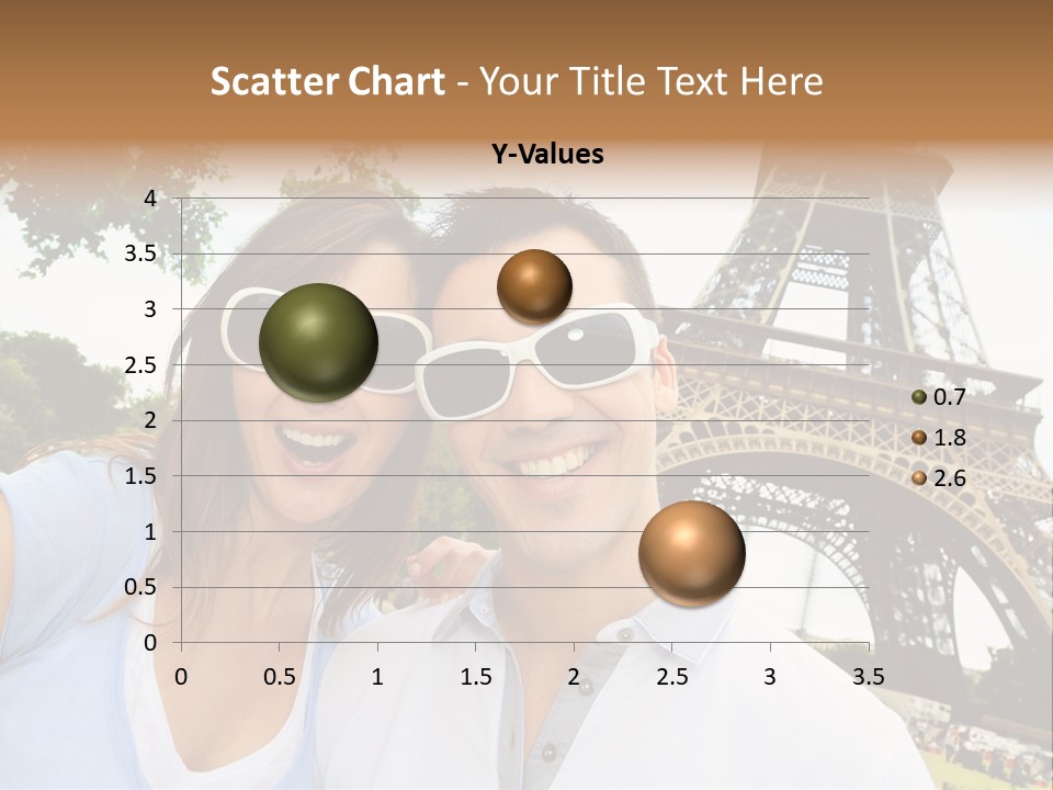 Smiling Couple Fun PowerPoint Template