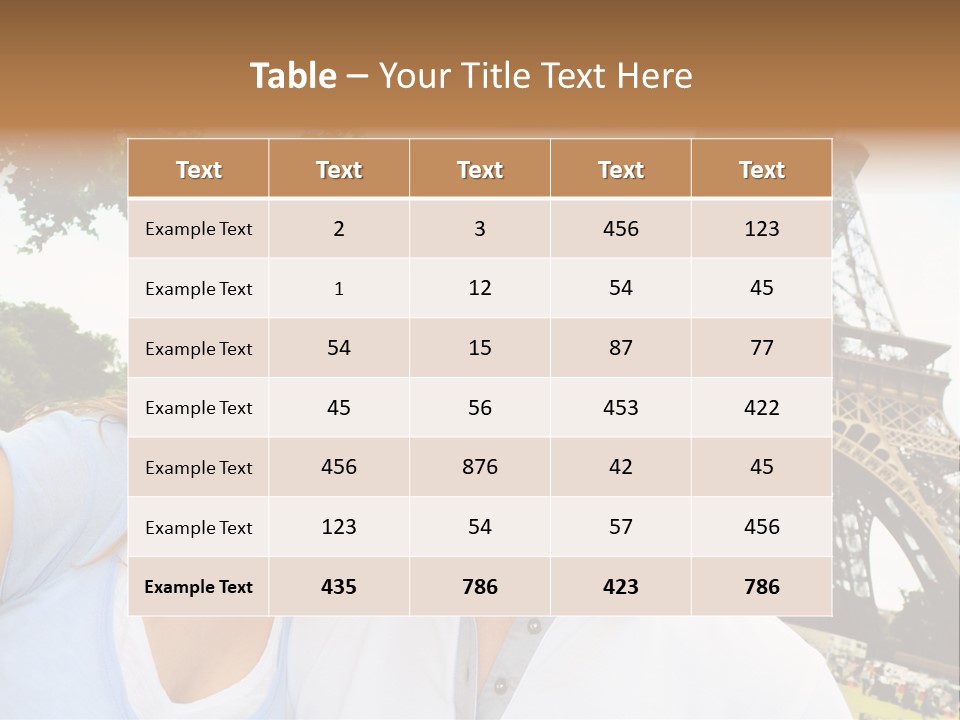 Smiling Couple Fun PowerPoint Template