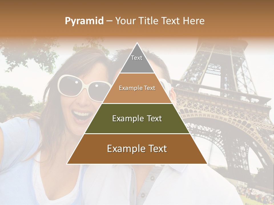 Smiling Couple Fun PowerPoint Template