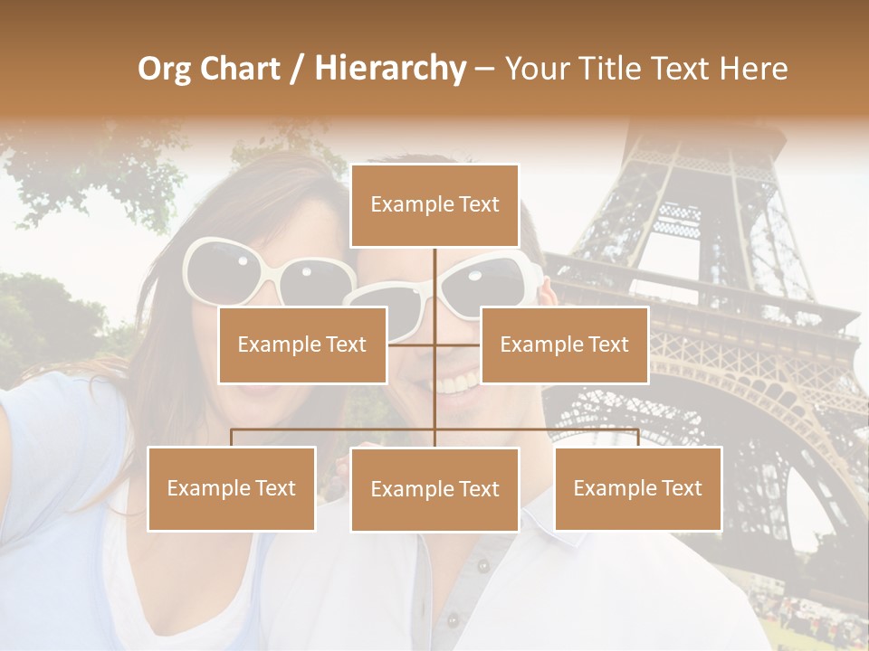 Smiling Couple Fun PowerPoint Template