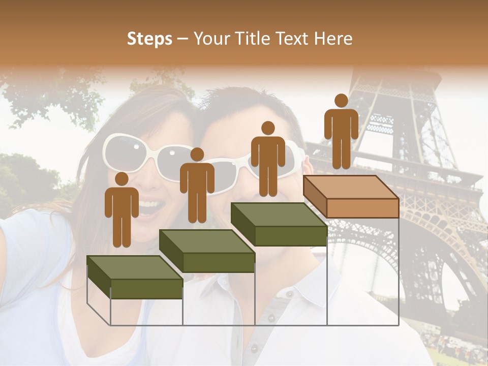 Smiling Couple Fun PowerPoint Template