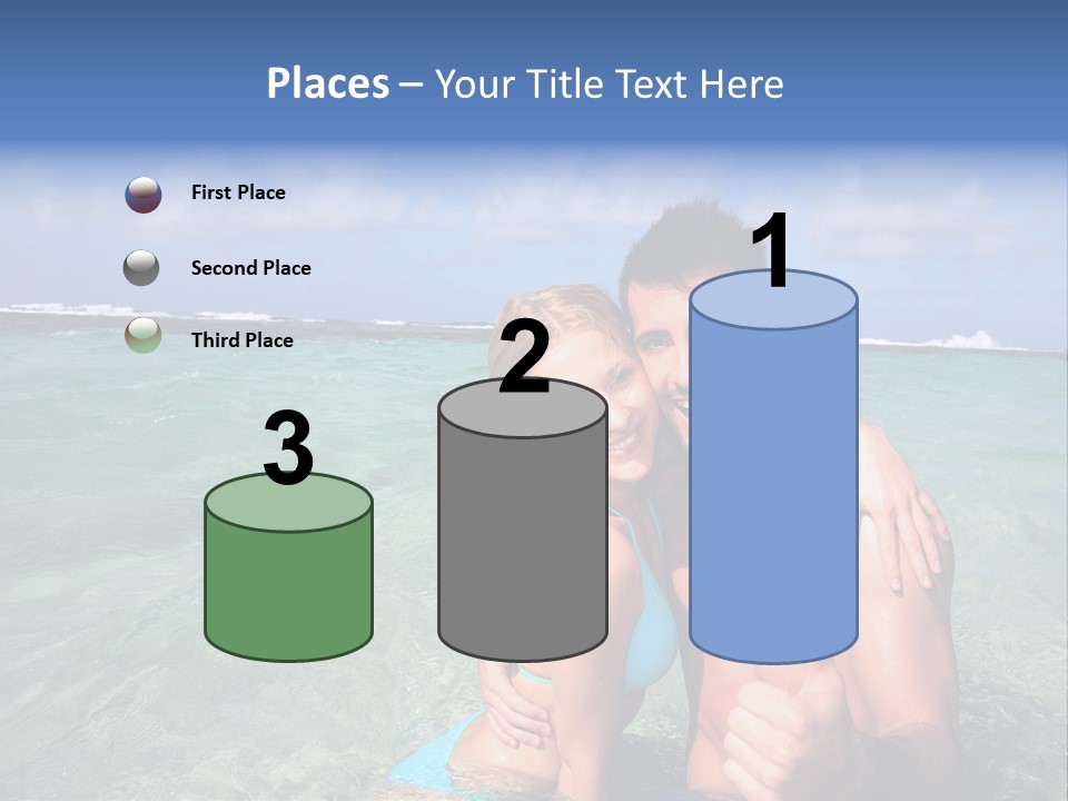 Frames Corkboard Orange PowerPoint Template