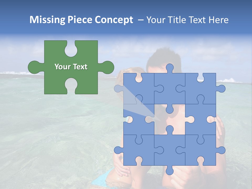 Frames Corkboard Orange PowerPoint Template