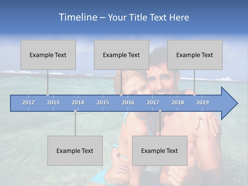 Frames Corkboard Orange PowerPoint Template