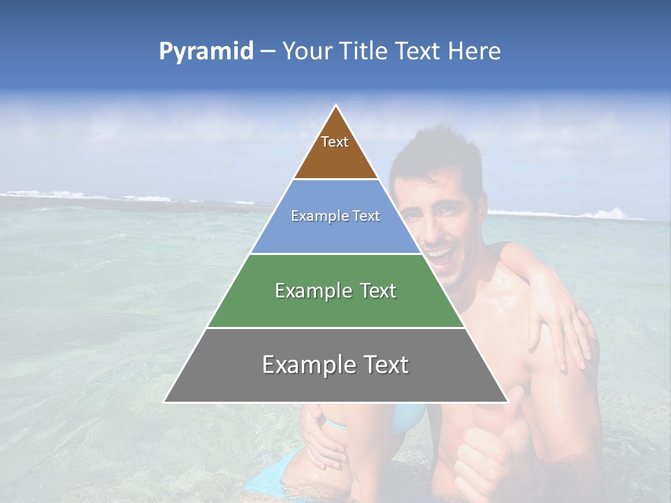 Frames Corkboard Orange PowerPoint Template