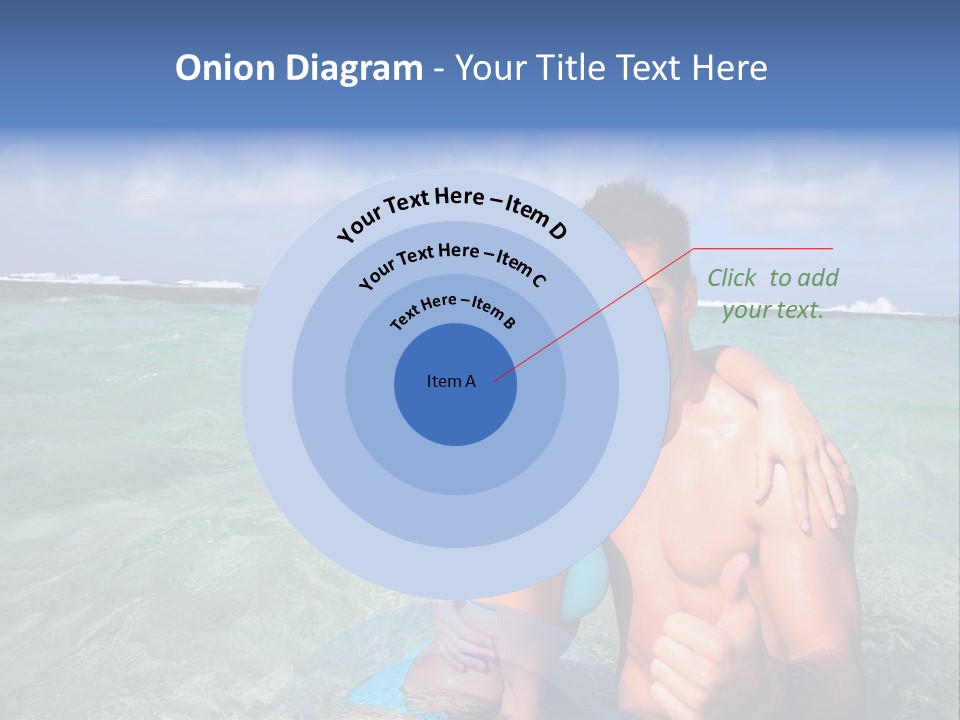 Frames Corkboard Orange PowerPoint Template