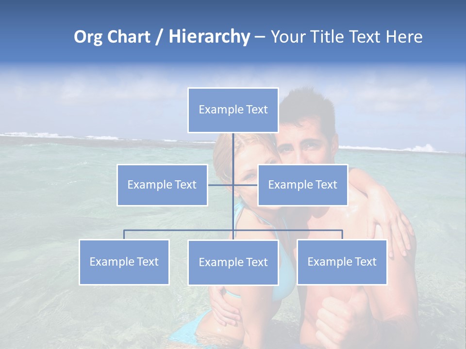Frames Corkboard Orange PowerPoint Template