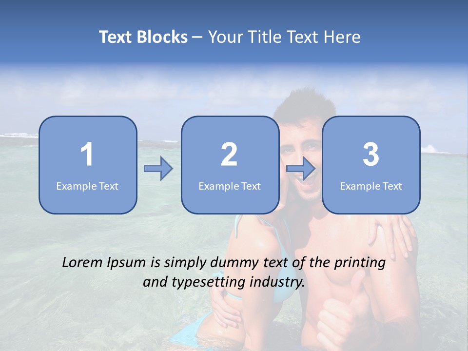 Frames Corkboard Orange PowerPoint Template