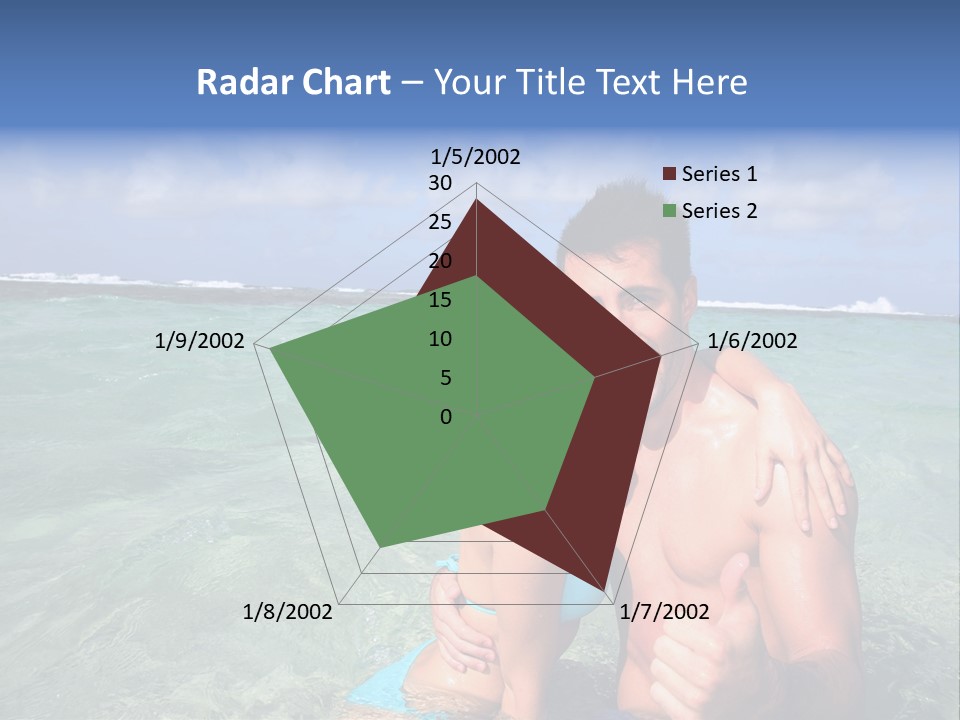 Frames Corkboard Orange PowerPoint Template