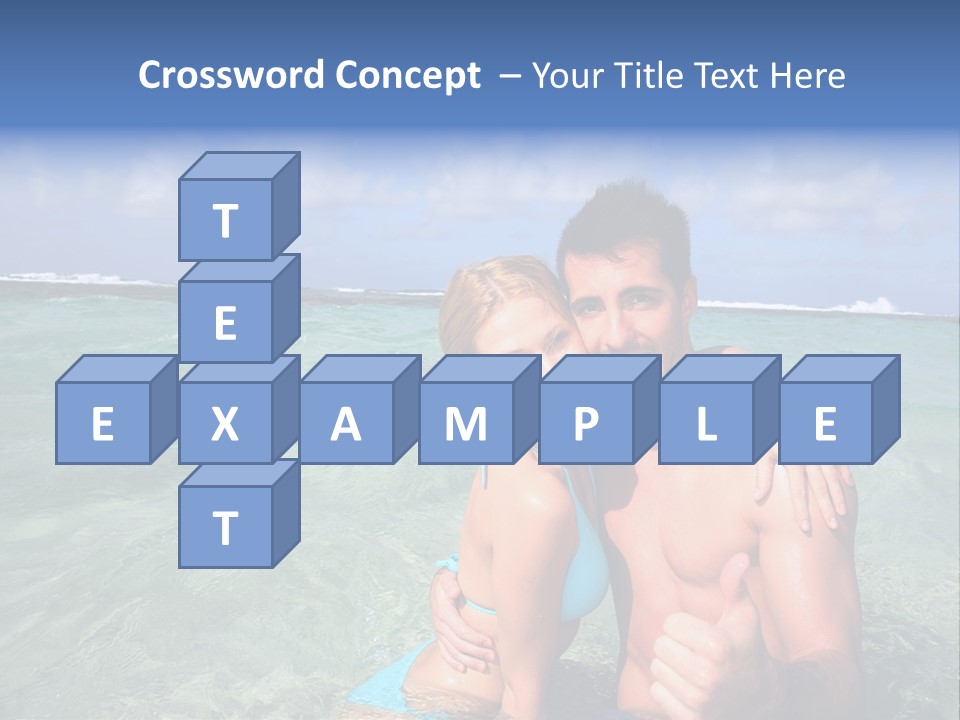 Frames Corkboard Orange PowerPoint Template