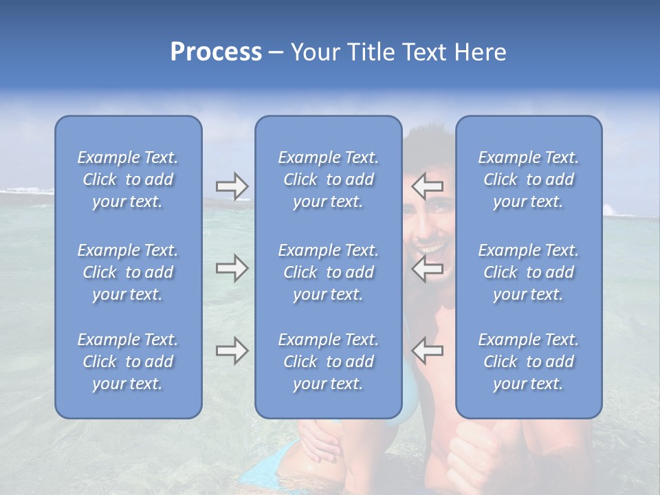 Frames Corkboard Orange PowerPoint Template