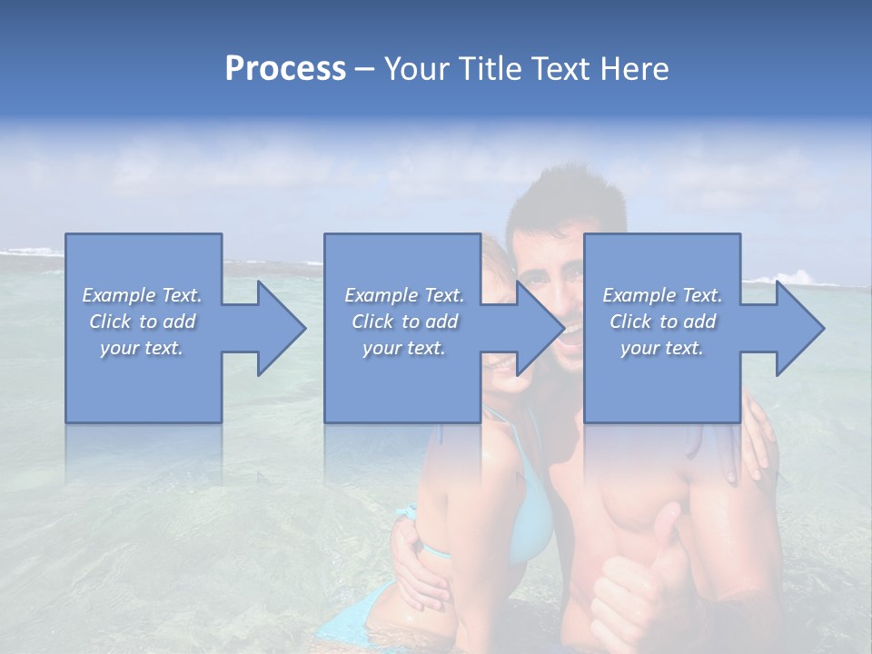Frames Corkboard Orange PowerPoint Template