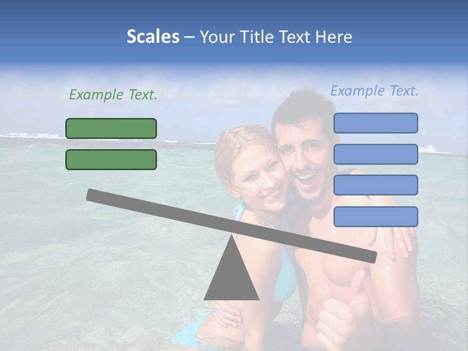 Frames Corkboard Orange PowerPoint Template