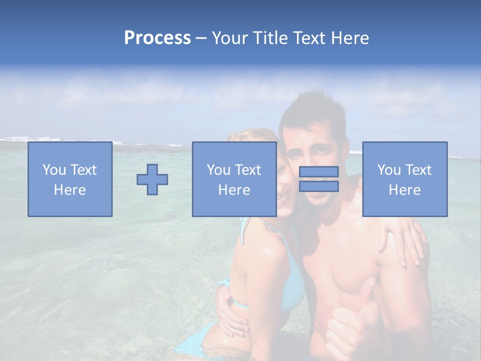 Frames Corkboard Orange PowerPoint Template