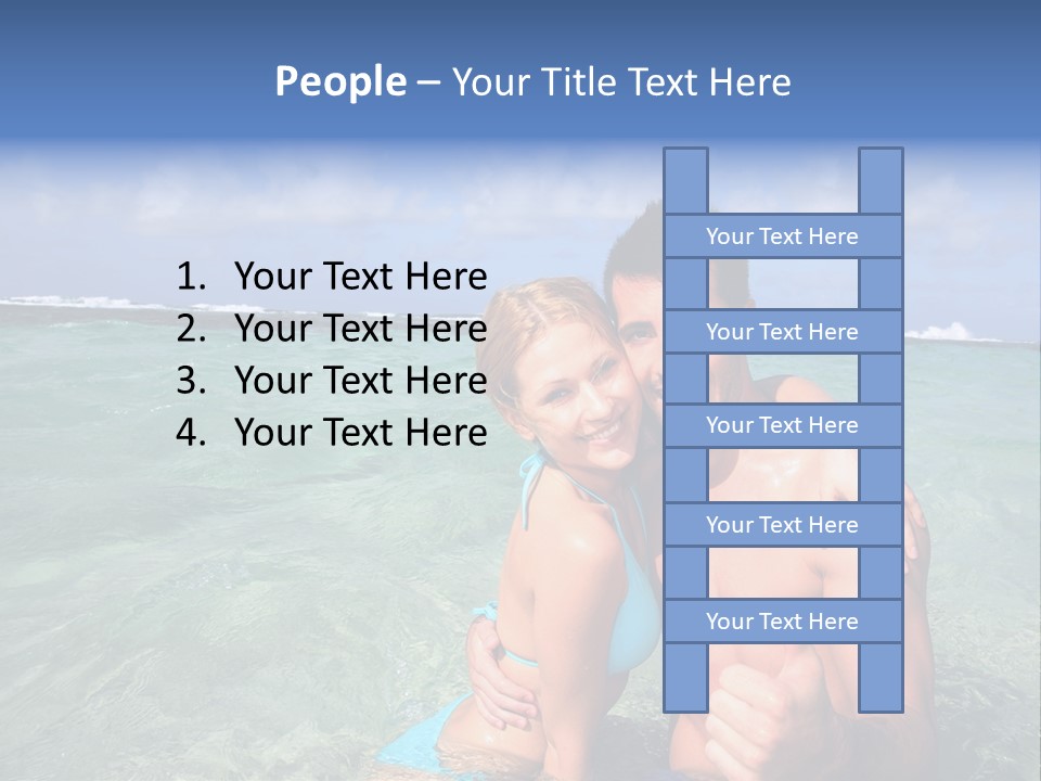 Frames Corkboard Orange PowerPoint Template