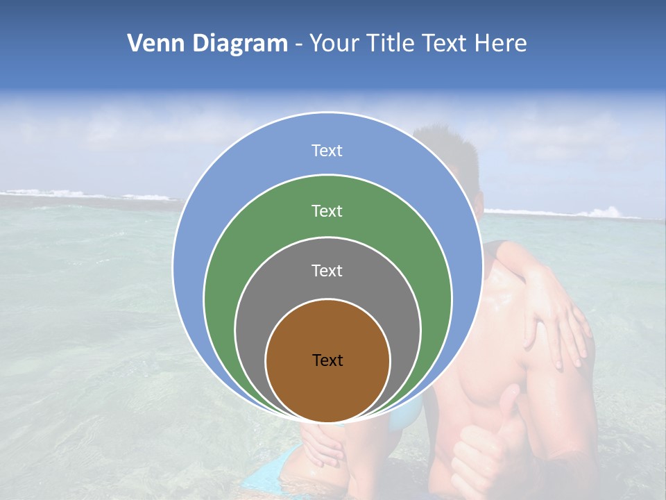 Frames Corkboard Orange PowerPoint Template