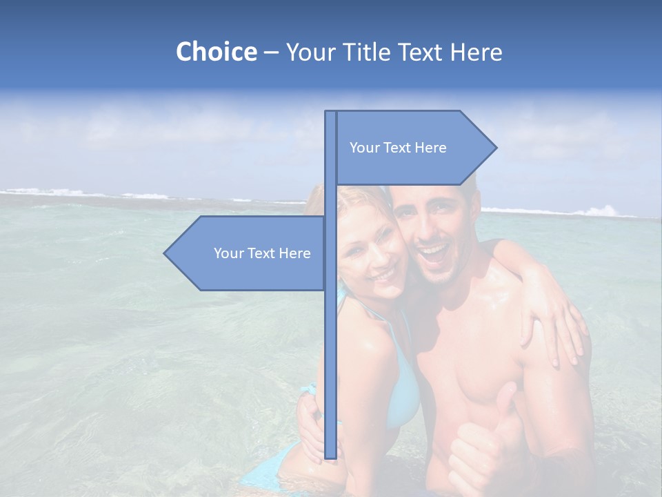 Frames Corkboard Orange PowerPoint Template