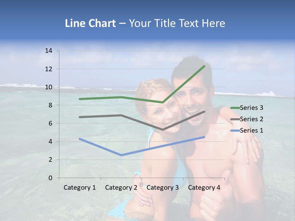 Frames Corkboard Orange PowerPoint Template