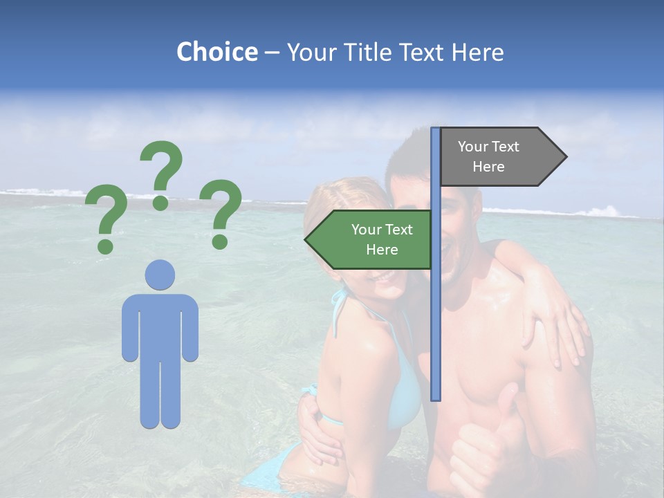 Frames Corkboard Orange PowerPoint Template