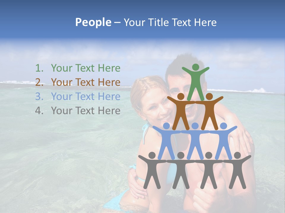 Frames Corkboard Orange PowerPoint Template