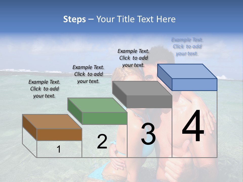 Frames Corkboard Orange PowerPoint Template