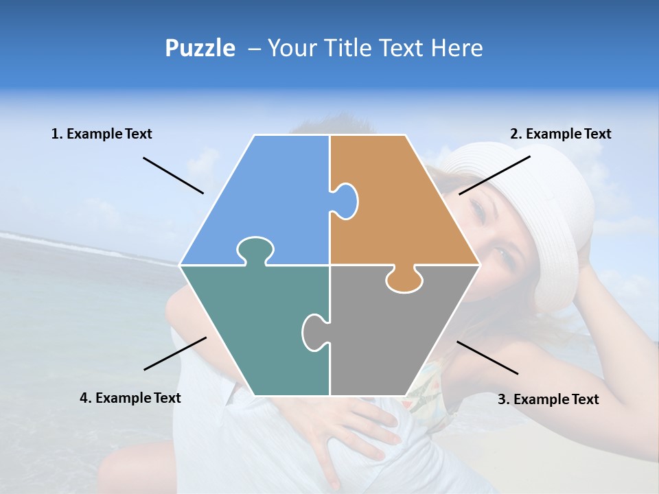 Rope Attach Grunge PowerPoint Template