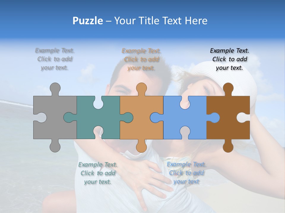 Rope Attach Grunge PowerPoint Template