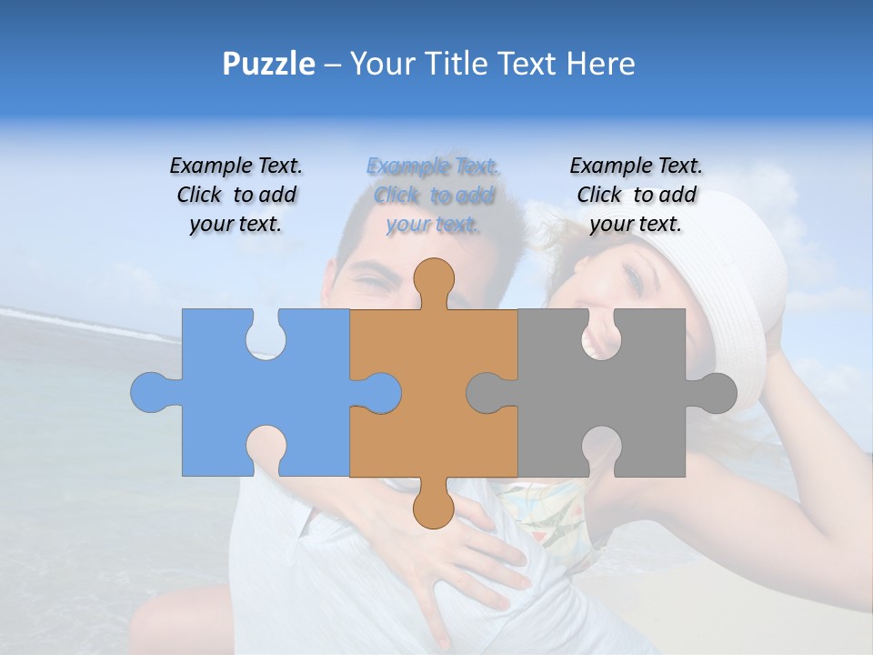 Rope Attach Grunge PowerPoint Template