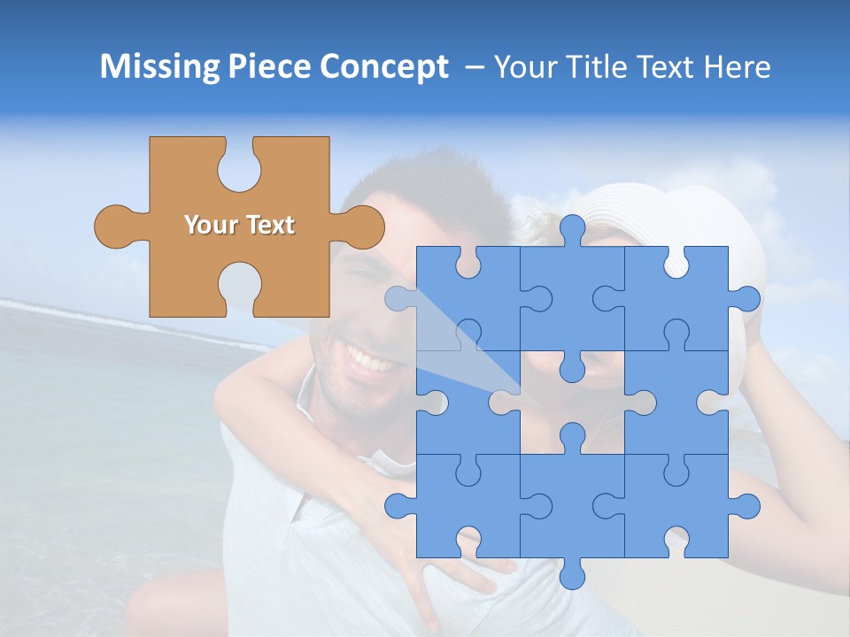 Rope Attach Grunge PowerPoint Template