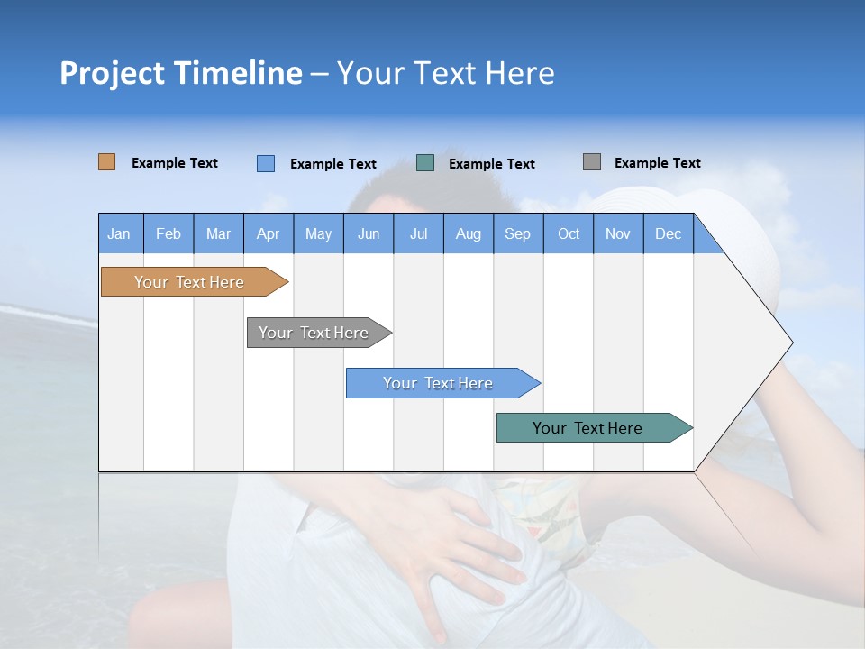Rope Attach Grunge PowerPoint Template