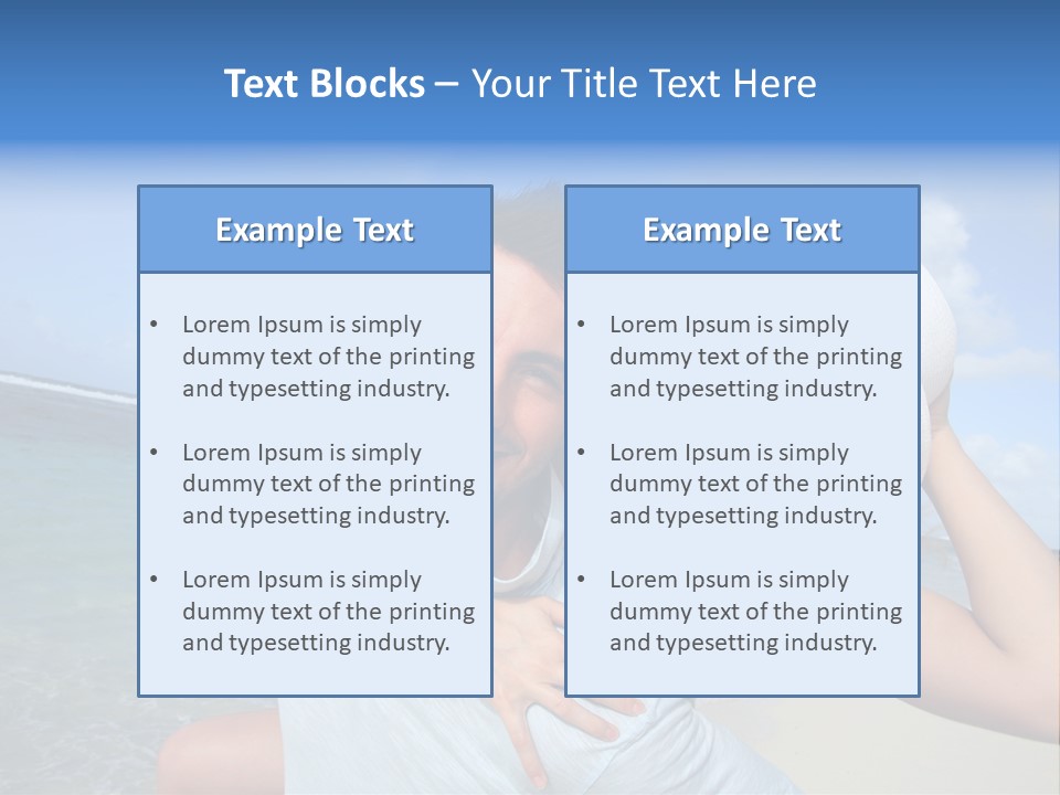 Rope Attach Grunge PowerPoint Template